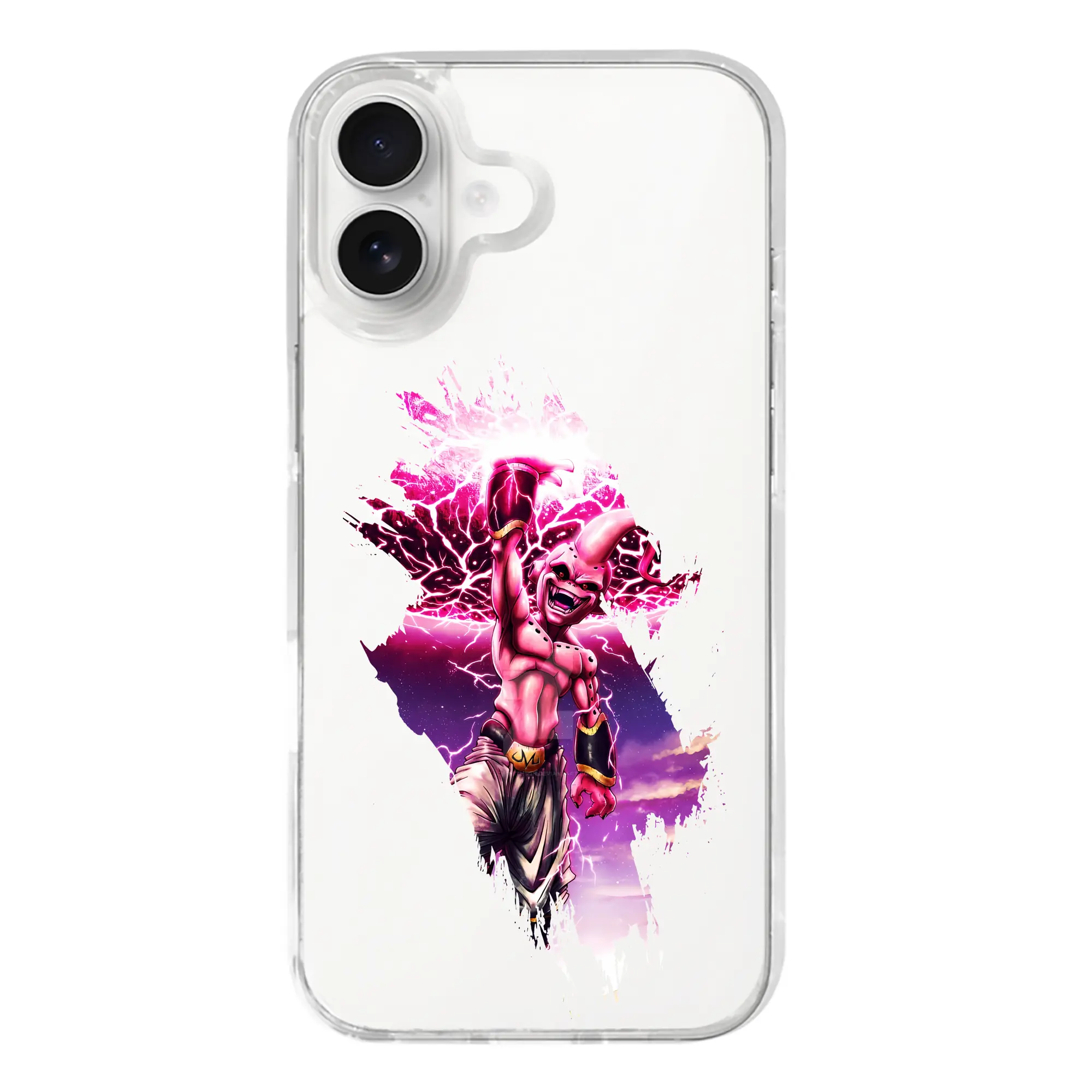 ドラゴンボール グッズ まじん ブウ - iPhone 17シリーズ 透明スマホケース – 薄型・耐衝撃・精密フィット保護カバー